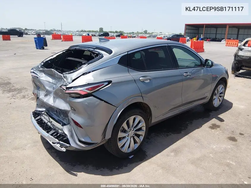 2025 Buick Envista Avenir Fwd VIN: KL47LCEP9SB171117 Lot: 45496591