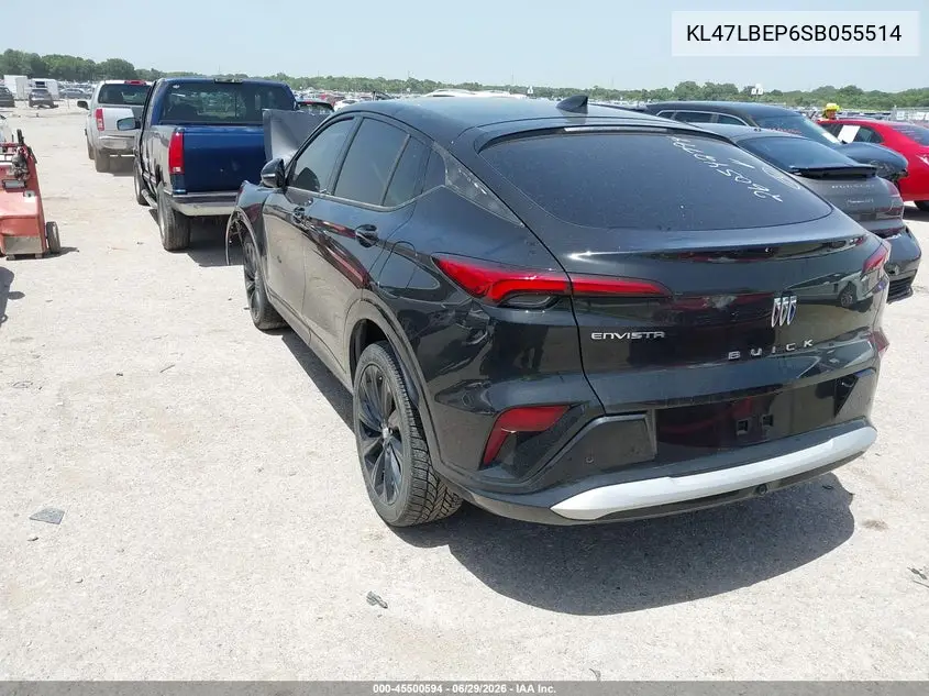 2025 Buick Envista Sport Touring Fwd VIN: KL47LBEP6SB055514 Lot: 45500594