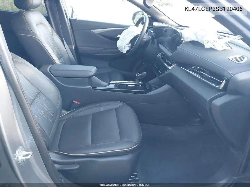 2025 Buick Envista Avenir Fwd VIN: KL47LCEP3SB120406 Lot: 45507988