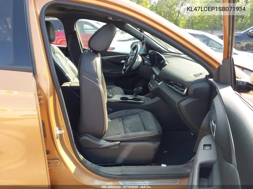 2025 Buick Envista Avenir Fwd VIN: KL47LCEP1SB071934 Lot: 45592424