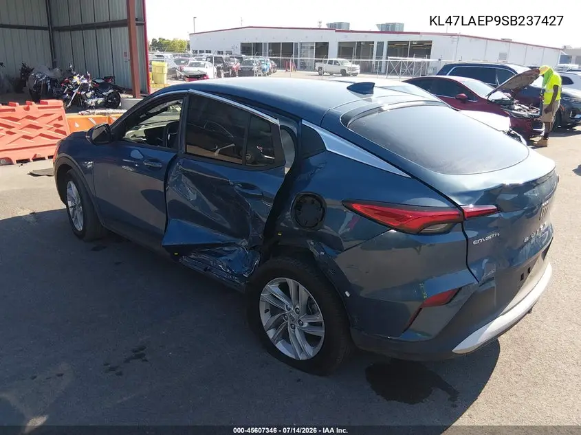 2025 Buick Envista Preferred Fwd VIN: KL47LAEP9SB237427 Lot: 45607346