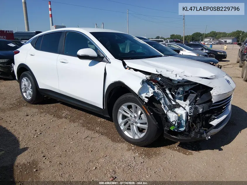 2025 Buick Envista Preferred Fwd VIN: KL47LAEP0SB229796 Lot: 45623661