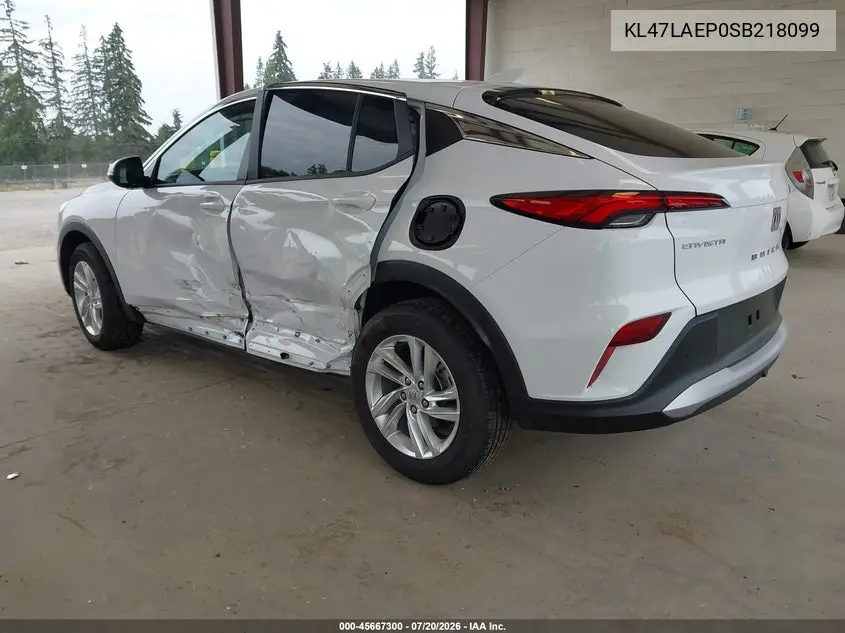 2025 Buick Envista Preferred Fwd VIN: KL47LAEP0SB218099 Lot: 45667300