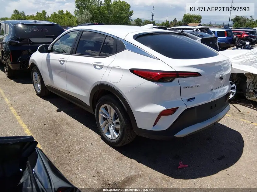 2026 Buick Envista Preferred Fwd VIN: KL47LAEP2TB097593 Lot: 45255610