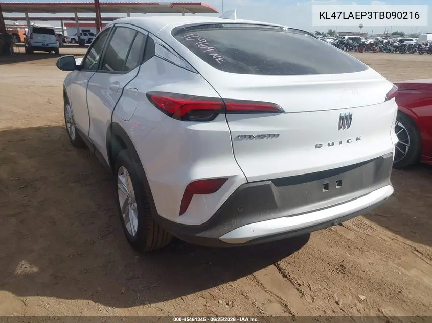 2026 Buick Envista Preferred Fwd VIN: KL47LAEP3TB090216 Lot: 45461345