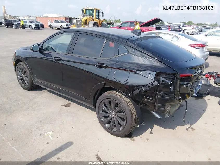 2026 Buick Envista Sport Touring Fwd VIN: KL47LBEP4TB138103 Lot: 45538062