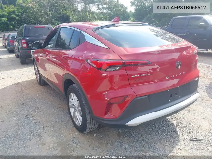 2026 Buick Envista Preferred Fwd VIN: KL47LAEP3TB065512 Lot: 45564529