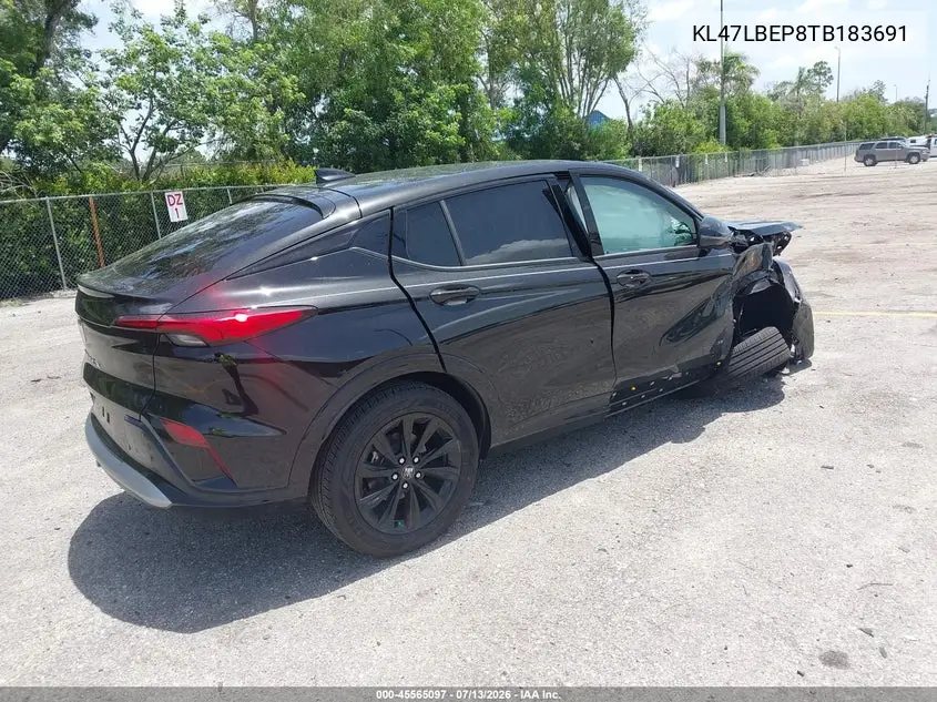 2026 Buick Envista Sport Touring Fwd VIN: KL47LBEP8TB183691 Lot: 45565097
