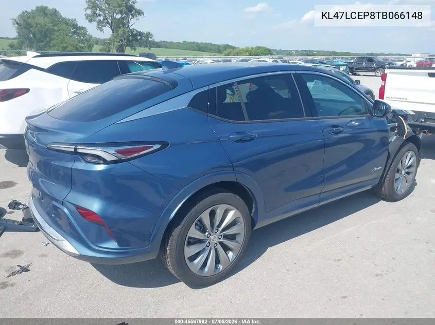 2026 Buick Envista Avenir Fwd VIN: KL47LCEP8TB066148 Lot: 45567982