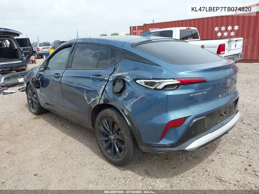 2026 Buick Envista Sport Touring Fwd VIN: KL47LBEP7TB074820 Lot: 45591556