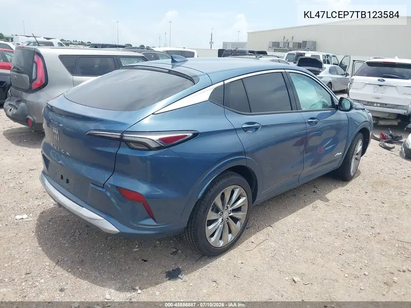 2026 Buick Envista Avenir Fwd VIN: KL47LCEP7TB123584 Lot: 45596887
