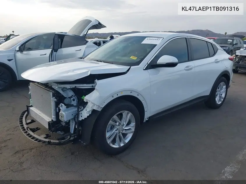 2026 Buick Envista Preferred Fwd VIN: KL47LAEP1TB091316 Lot: 45601042