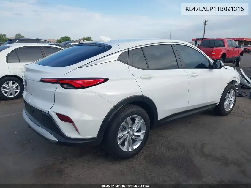2026 Buick Envista Preferred Fwd VIN: KL47LAEP1TB091316 Lot: 45601042