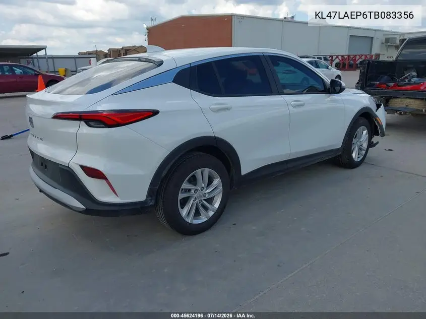 2026 Buick Envista Preferred Fwd VIN: KL47LAEP6TB083356 Lot: 45624196