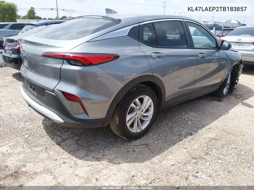 2026 Buick Envista Preferred Fwd VIN: KL47LAEP2TB183857 Lot: 45661265