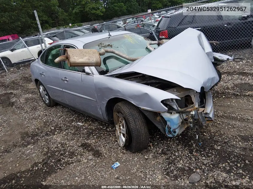 2005 Buick Lacrosse Cx VIN: 2G4WC532951262957 Lot: 45322899