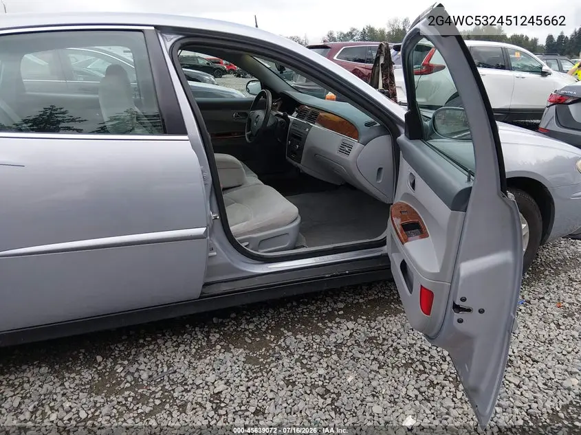 2005 Buick Lacrosse Cx VIN: 2G4WC532451245662 Lot: 45639072