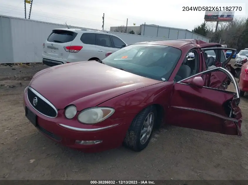 2G4WD582X61182770 2006 Buick Lacrosse Cxl