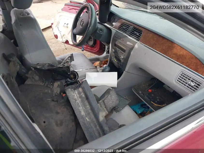 2G4WD582X61182770 2006 Buick Lacrosse Cxl