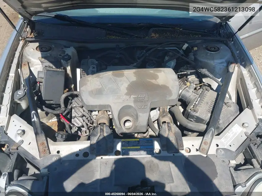 2006 Buick Lacrosse Cx VIN: 2G4WC582361213098 Lot: 45268094
