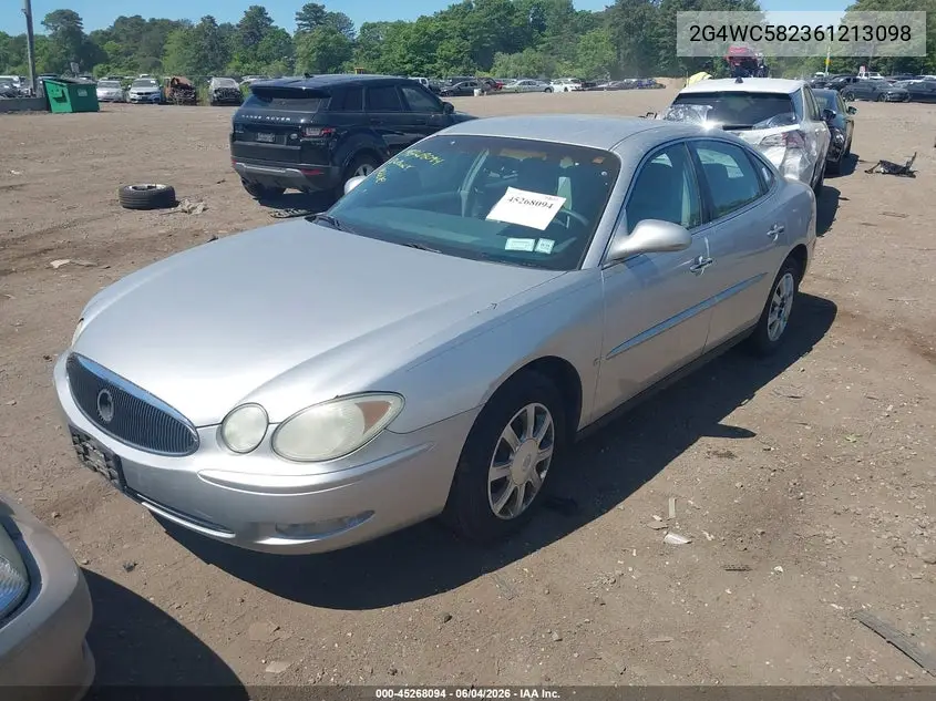 2006 Buick Lacrosse Cx VIN: 2G4WC582361213098 Lot: 45268094