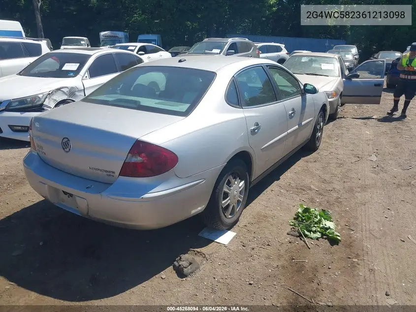 2006 Buick Lacrosse Cx VIN: 2G4WC582361213098 Lot: 45268094
