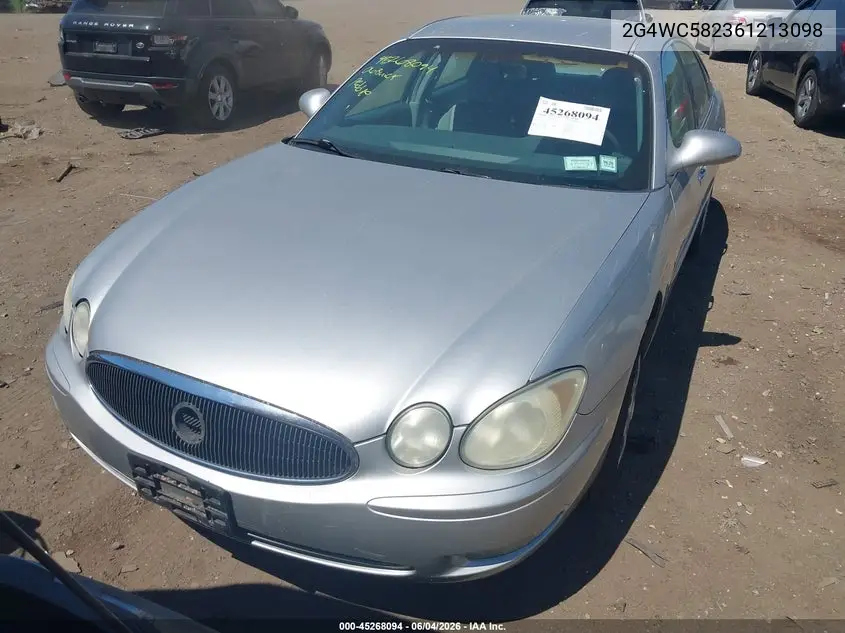 2006 Buick Lacrosse Cx VIN: 2G4WC582361213098 Lot: 45268094