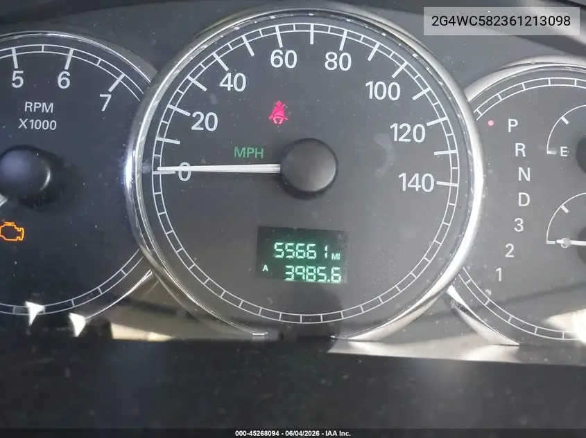 2006 Buick Lacrosse Cx VIN: 2G4WC582361213098 Lot: 45268094