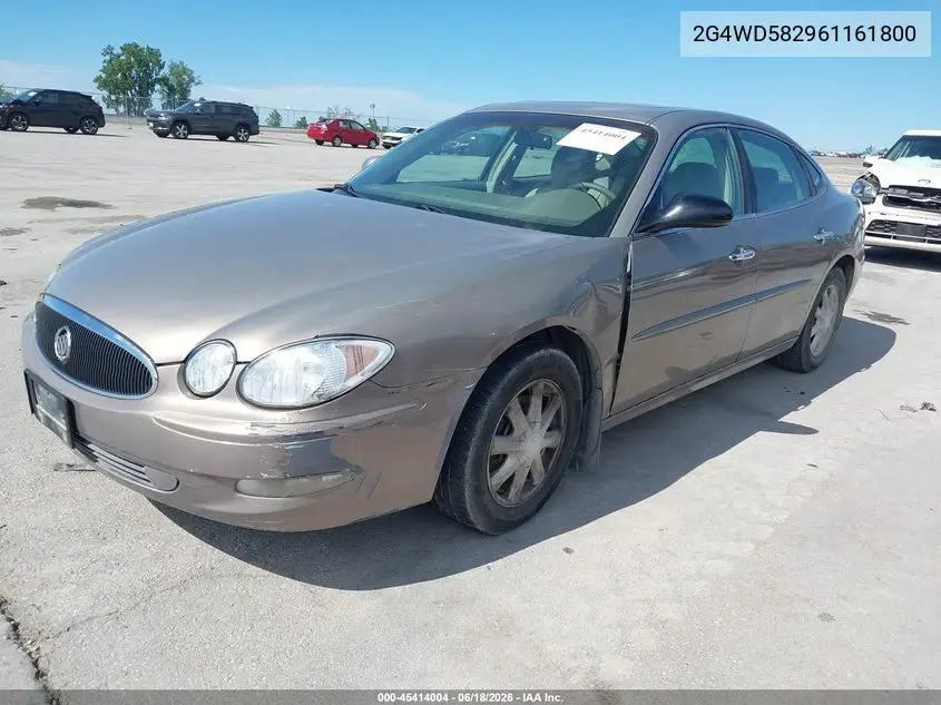 2006 Buick Lacrosse Cxl VIN: 2G4WD582961161800 Lot: 45414004