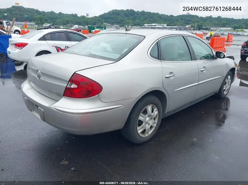 2006 Buick Lacrosse Cx VIN: 2G4WC582761268444 Lot: 45456371