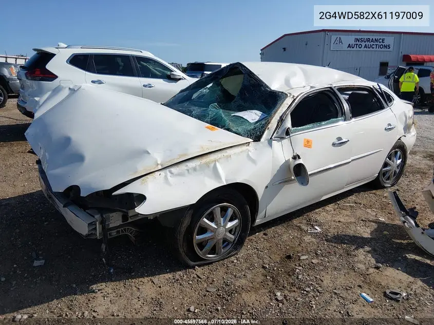 2006 Buick Lacrosse Cxl VIN: 2G4WD582X61197009 Lot: 45597566