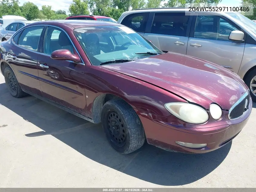 2007 Buick Lacrosse Cx VIN: 2G4WC552971100486 Lot: 45371127