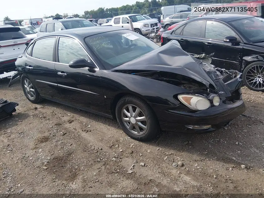 2007 Buick Lacrosse Cx VIN: 2G4WC582X71135405 Lot: 45654793