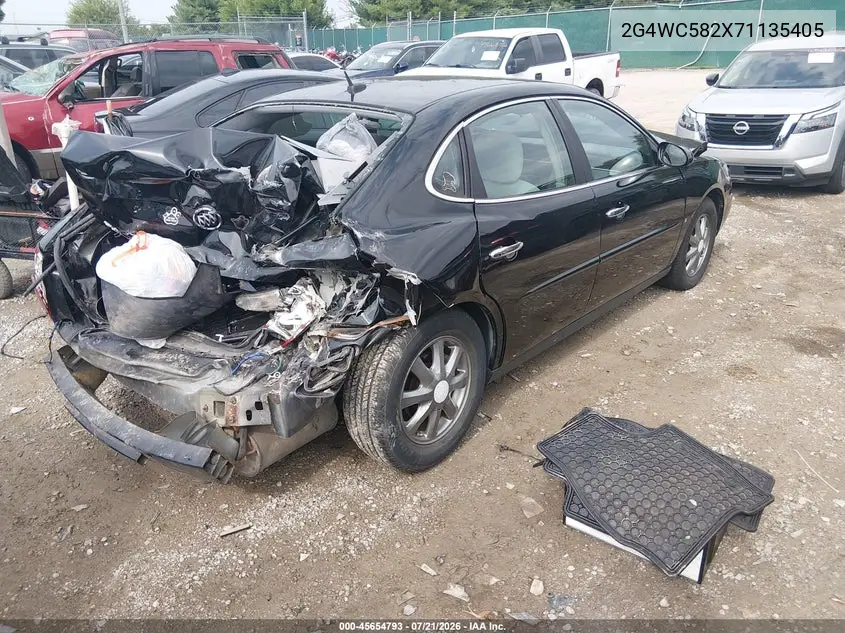 2007 Buick Lacrosse Cx VIN: 2G4WC582X71135405 Lot: 45654793