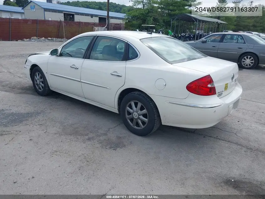 2009 Buick Lacrosse Cxl VIN: 2G4WD582791163307 Lot: 45541971