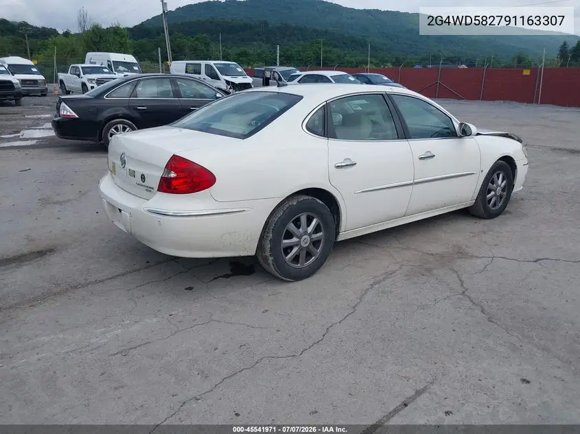 2009 Buick Lacrosse Cxl VIN: 2G4WD582791163307 Lot: 45541971