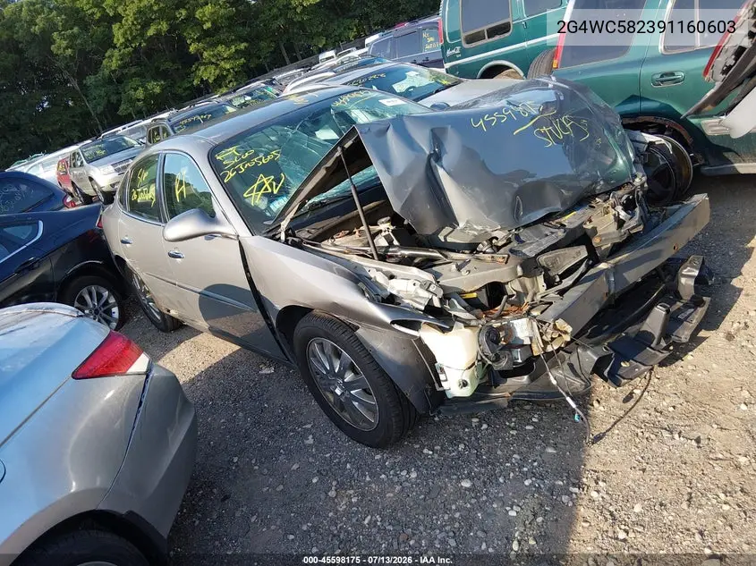 2009 Buick Lacrosse Cx VIN: 2G4WC582391160603 Lot: 45598175