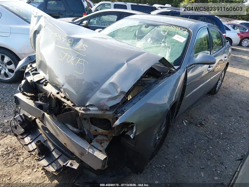2009 Buick Lacrosse Cx VIN: 2G4WC582391160603 Lot: 45598175