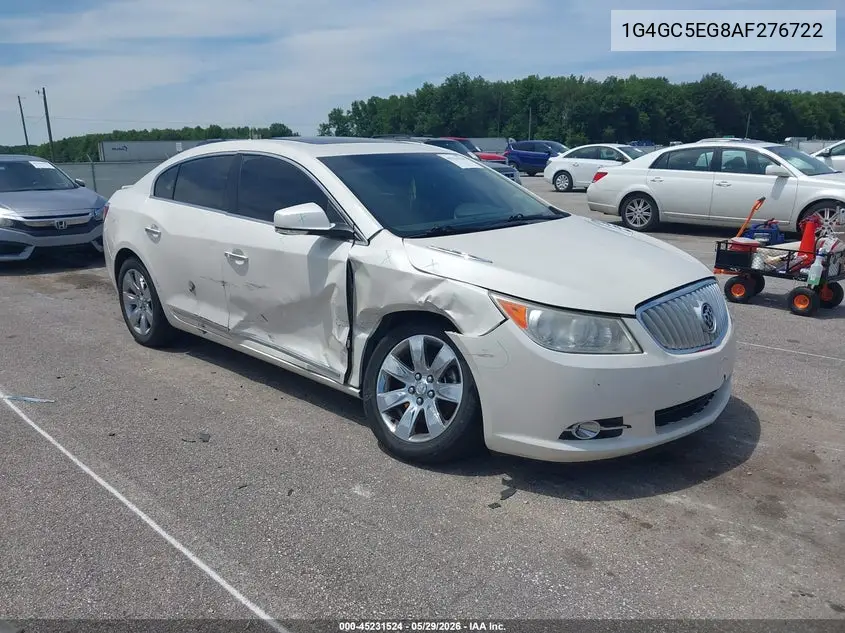 2010 Buick Lacrosse Cxl VIN: 1G4GC5EG8AF276722 Lot: 45231524