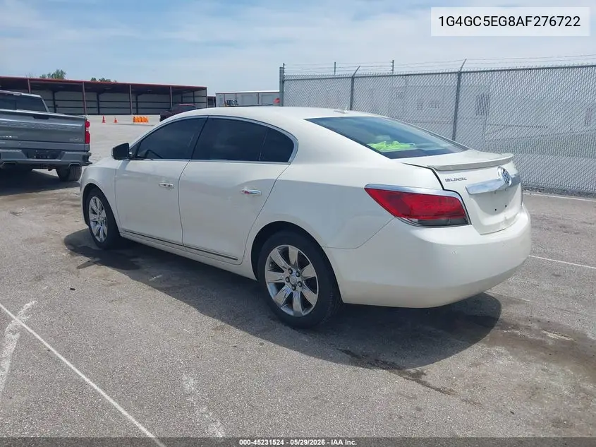 2010 Buick Lacrosse Cxl VIN: 1G4GC5EG8AF276722 Lot: 45231524