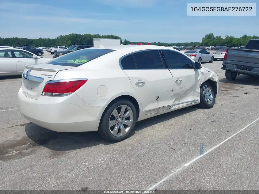 2010 Buick Lacrosse Cxl VIN: 1G4GC5EG8AF276722 Lot: 45231524