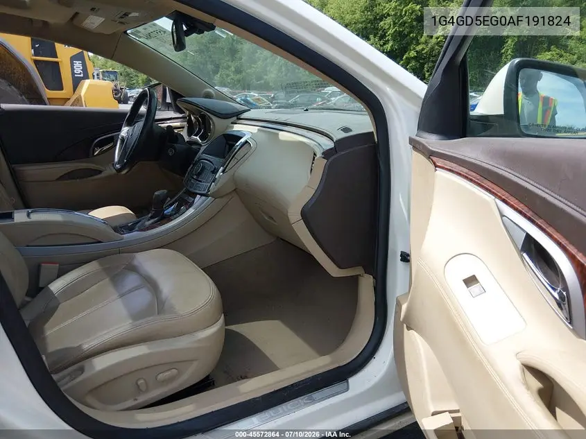 2010 Buick Lacrosse Cxl VIN: 1G4GD5EG0AF191824 Lot: 45572864
