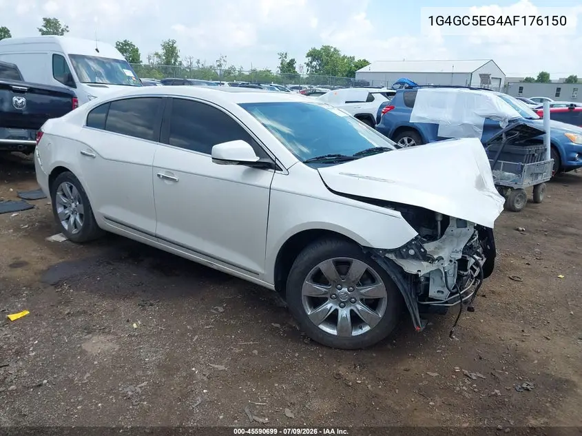 2010 Buick Lacrosse Cxl VIN: 1G4GC5EG4AF176150 Lot: 45590699