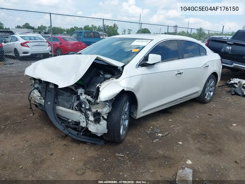 2010 Buick Lacrosse Cxl VIN: 1G4GC5EG4AF176150 Lot: 45590699