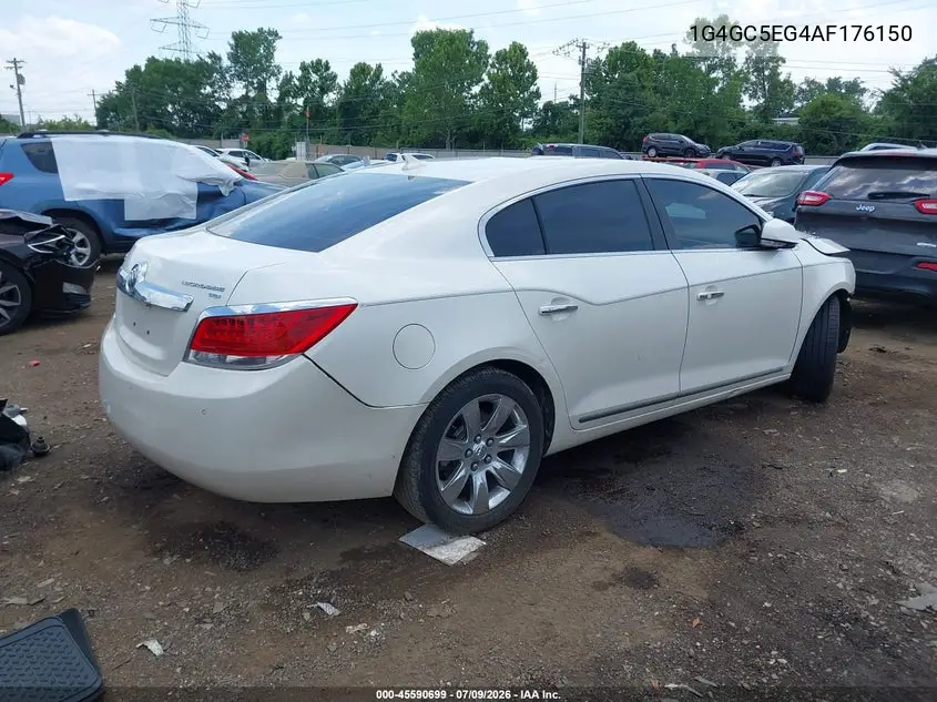 2010 Buick Lacrosse Cxl VIN: 1G4GC5EG4AF176150 Lot: 45590699
