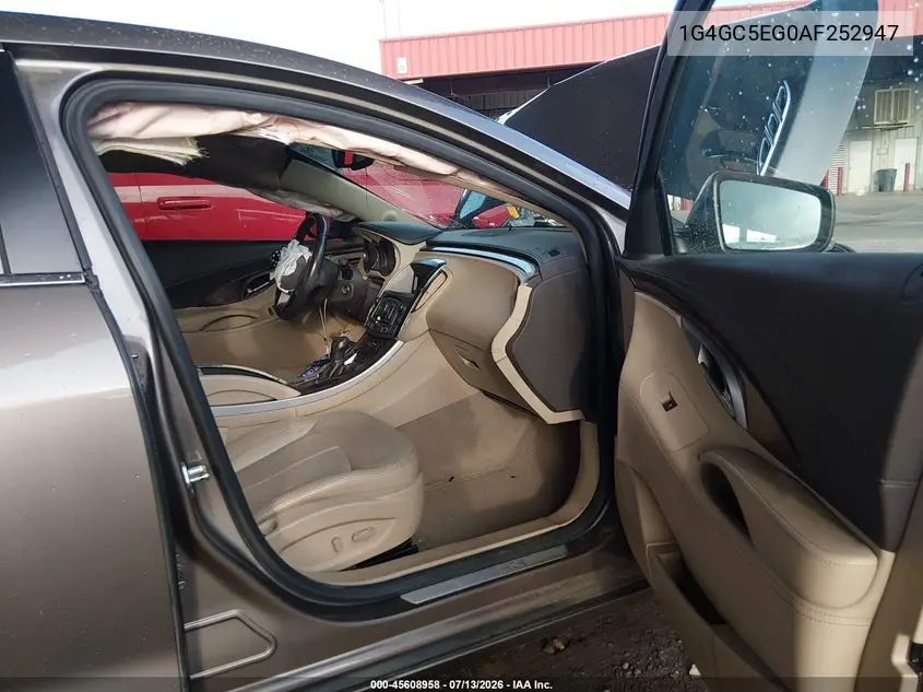 2010 Buick Lacrosse Cxl VIN: 1G4GC5EG0AF252947 Lot: 45608958