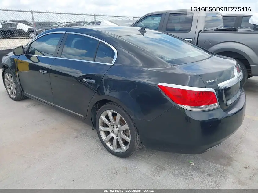 2011 Buick Lacrosse Cxs VIN: 1G4GE5GD9BF275416 Lot: 45211275