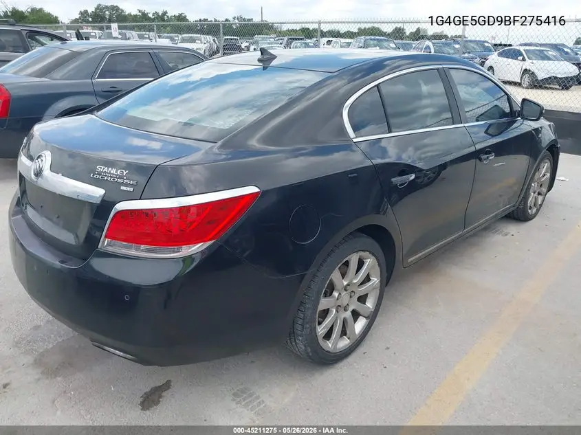 2011 Buick Lacrosse Cxs VIN: 1G4GE5GD9BF275416 Lot: 45211275