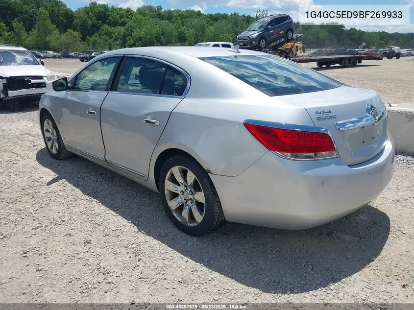2011 Buick Lacrosse Cxl VIN: 1G4GC5ED9BF269933 Lot: 45357575