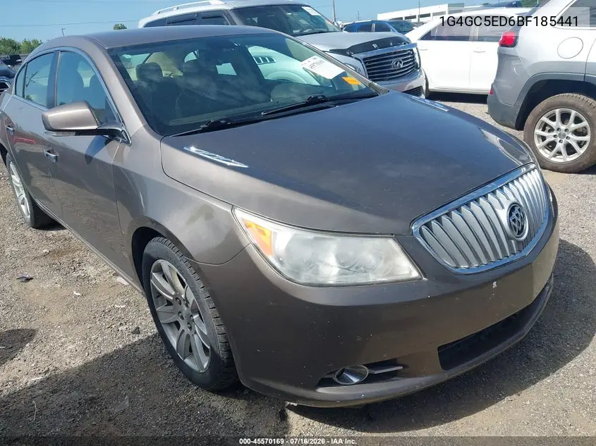 2011 Buick Lacrosse Cxl VIN: 1G4GC5ED6BF185441 Lot: 45570169